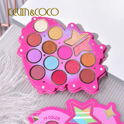 Paleta Red Heart Makeup