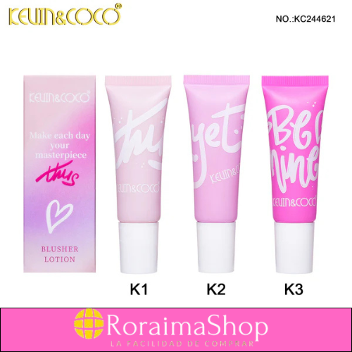 RUBOR LIQUIDO KIT POR 3