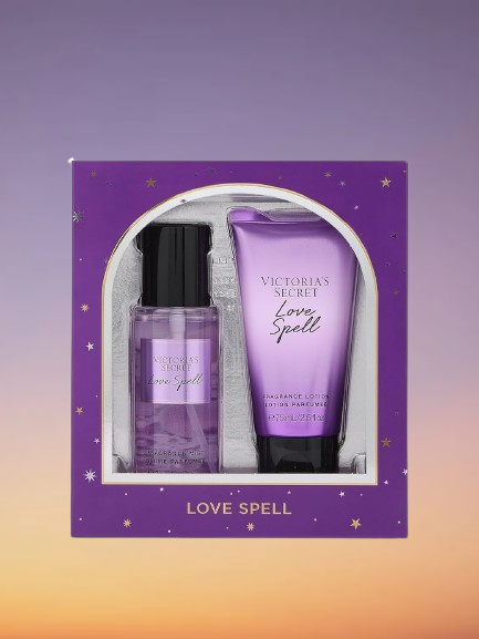 Victoria's Secret Love Spell - Juego de regalo de mini fragancias