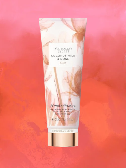 ictoria's Secret Loción corporal hidratante de leche de coco y rosa